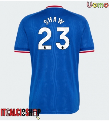 Manchester United Luke Shaw #23 Seconda Maglia 2026-27 Manica Corta